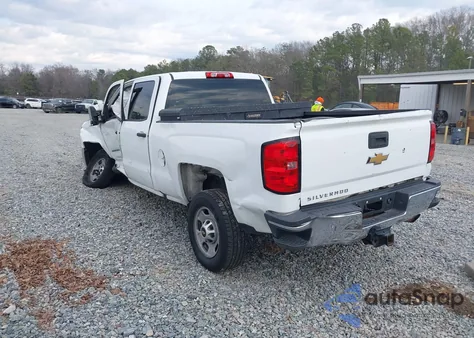 2019 Chevrolet Silverado 2500Hd Wt from USA, damaged, VIN 1GC1CREG1KF131590
